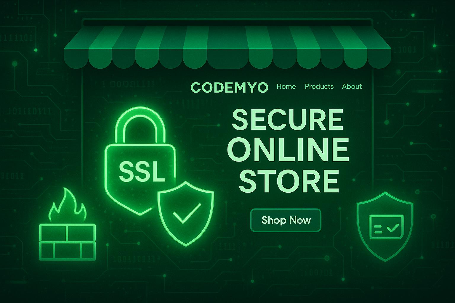 E-ticarete başlamak için güvenli altyapı